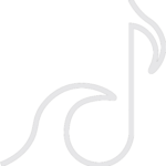 Music Logo Simple white no background